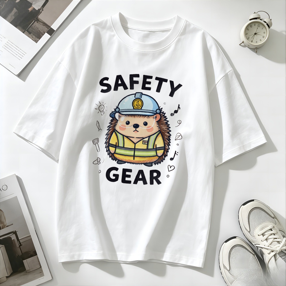 Undershirt Crew Neck - T Shirts Chain Decorative Regular Crew