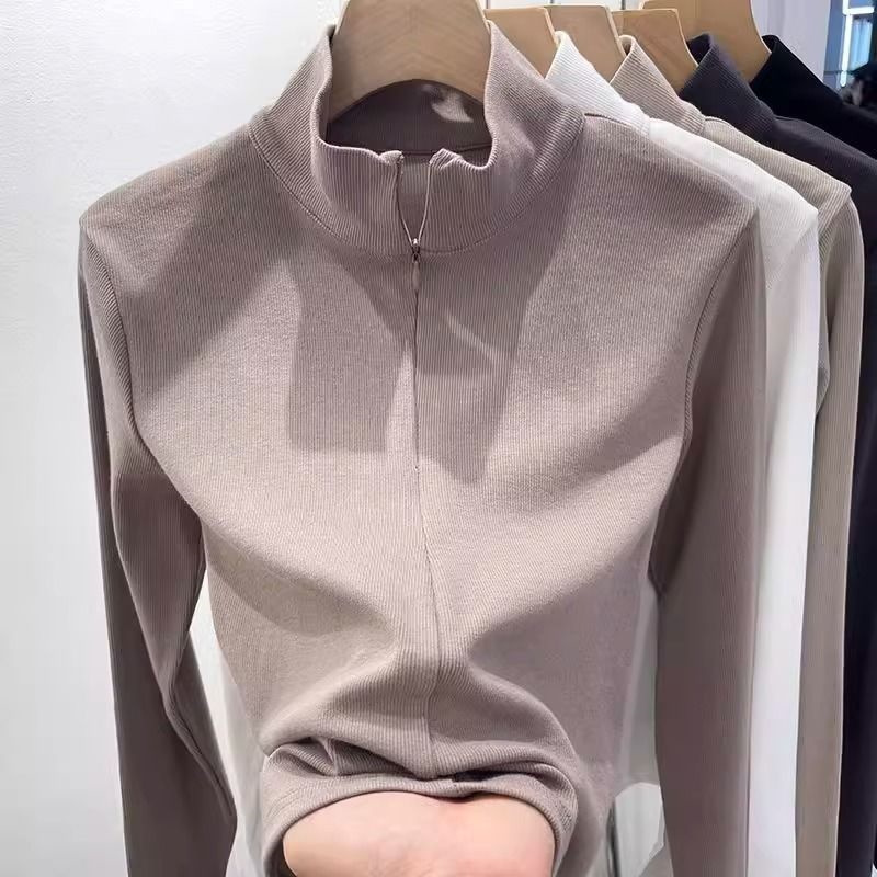 Base Layer Top - plus Size Loose Fit Long Sve