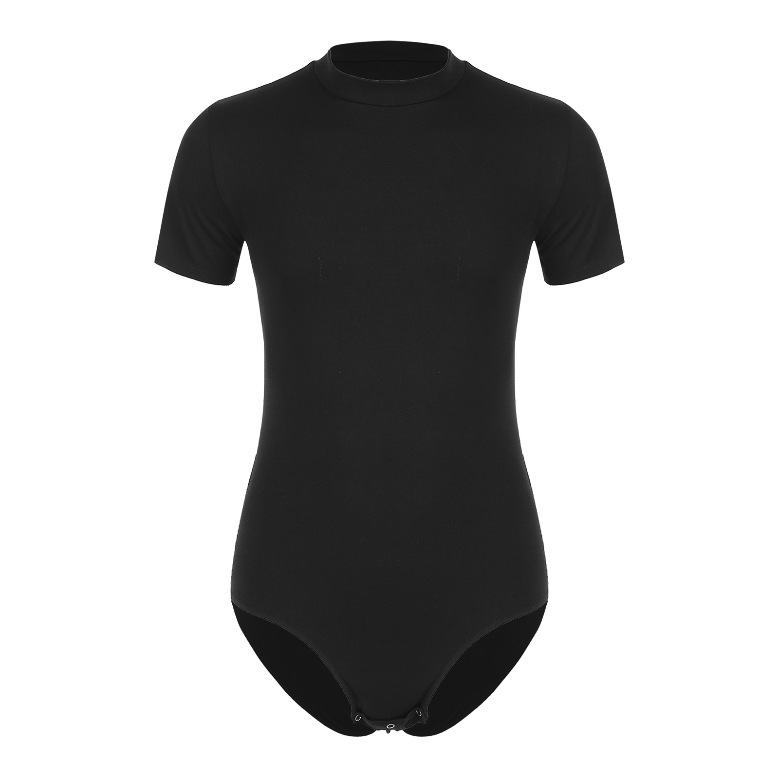Undershirt Crew Neck - Mens Short Sleeve Bodysuit Crew Neck