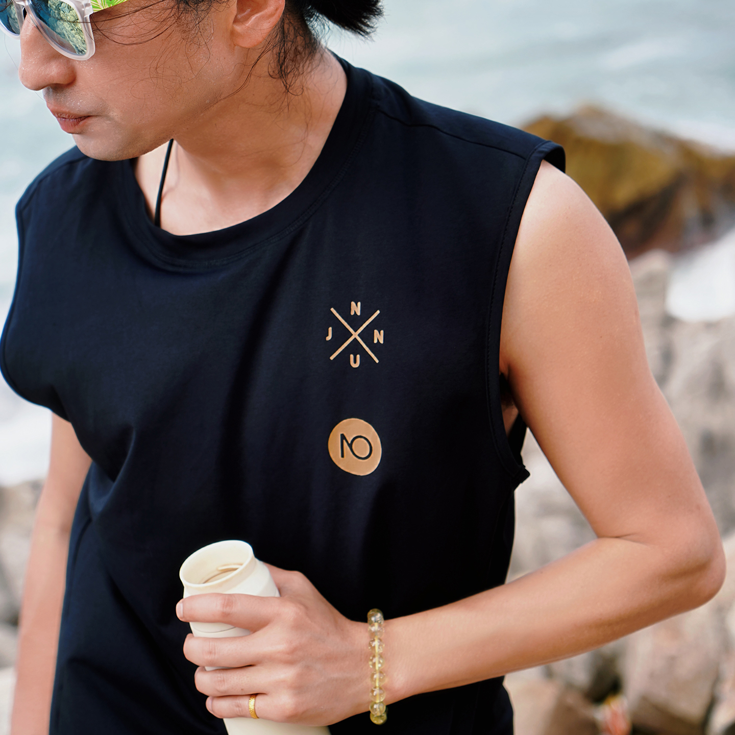 Nu-June Running Vest Unisex Un - Sleeveless Undershirt recensie en prijs