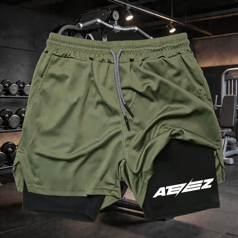 Cross Print 2 in 1 Workout Run - Compression Shorts Athletes recensie en prijs