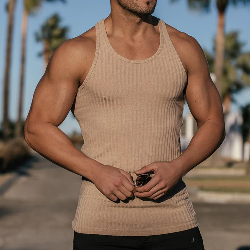 2024 Summer new men V-neck Ves - Sleeveless Undershirt recensie en prijs