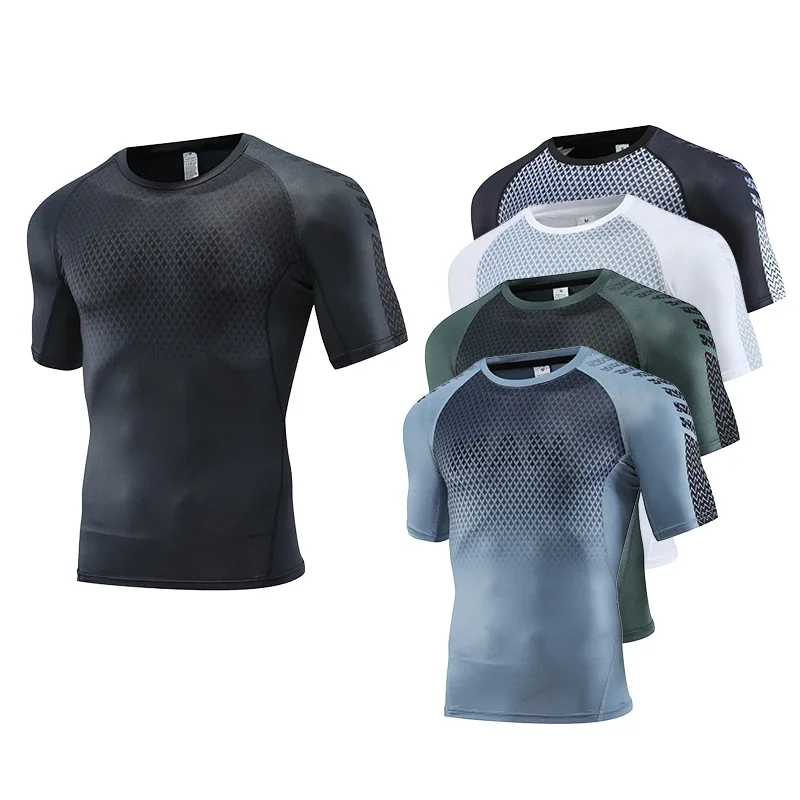 Mens Sport Top for Fitness T-s - T Shirt Tight Fit recensie en prijs
