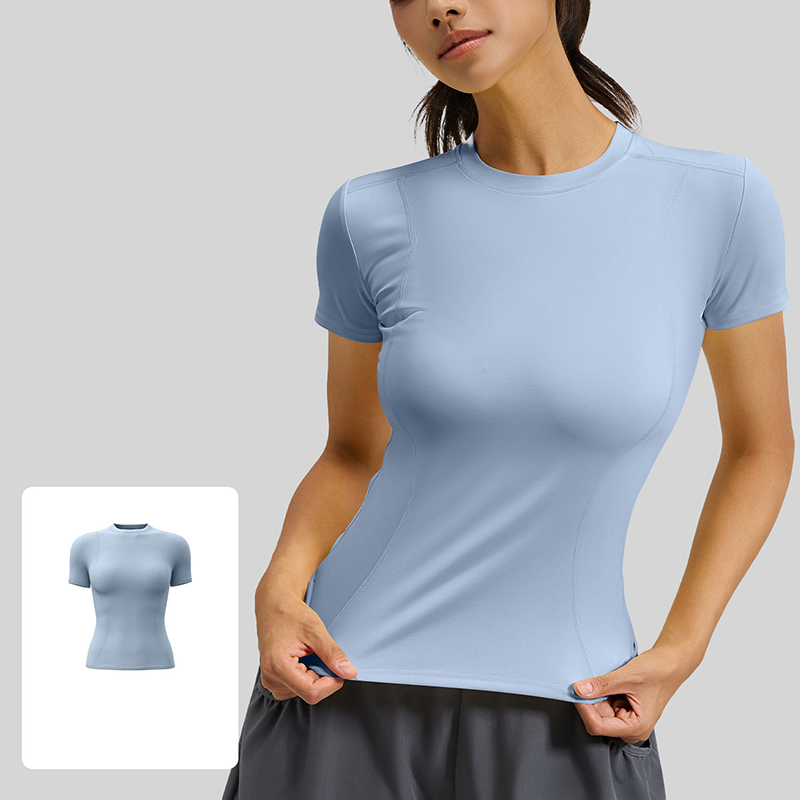 Women Slim Fit Yoga T-Shirt Qu - T Shirt Tight Fit recensie en prijs