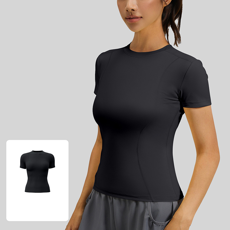 Women Slim Fit Yoga T-Shirt Qu - T Shirt Tight Fit recensie en prijs