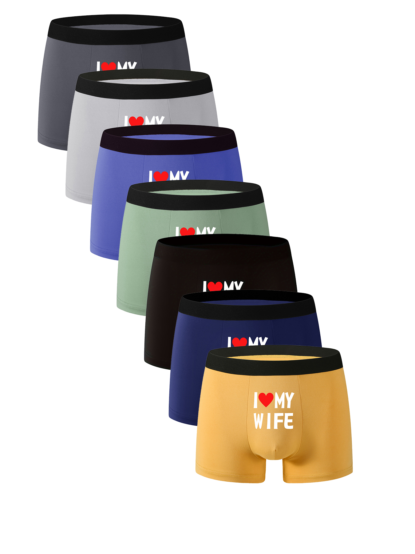 Men's 7-Pack Polyester Boxer B - Multi Pack Underwear recensie en prijs
