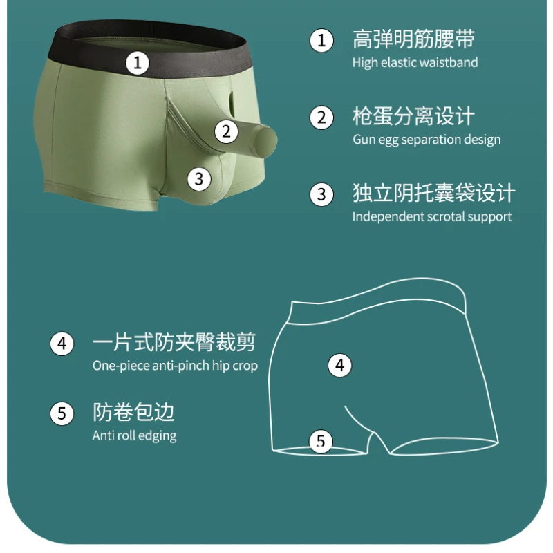 Bamboo Fiber Boxers Shorts Men - Bamboo Fiber Trunk recensie en prijs