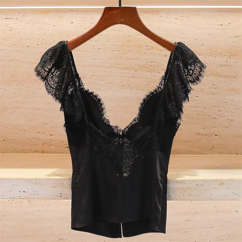 Women's vest New lace patchwor - Suspender Tank Top recensie en prijs