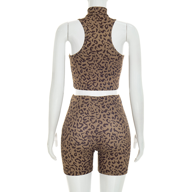 Ribbed Slim Leopard Print 2 Pi - Tank Top Ribbed recensie en prijs