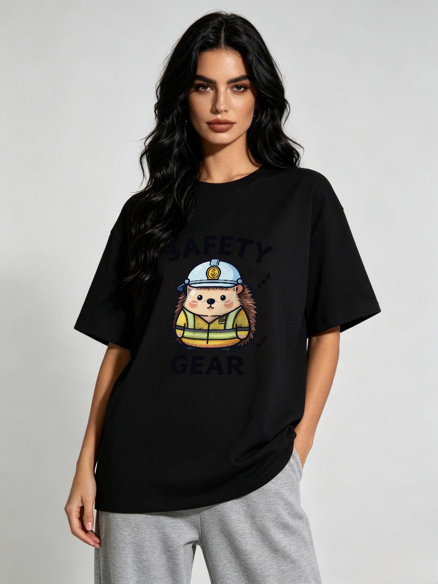 T Shirts Chain Decorative Regu - Undershirt Crew Neck recensie en prijs