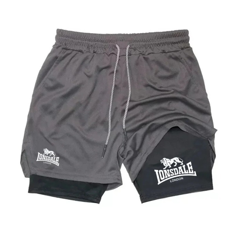 2in1 Running Shorts for Men Gy - Compression Shorts Athletes recensie en prijs