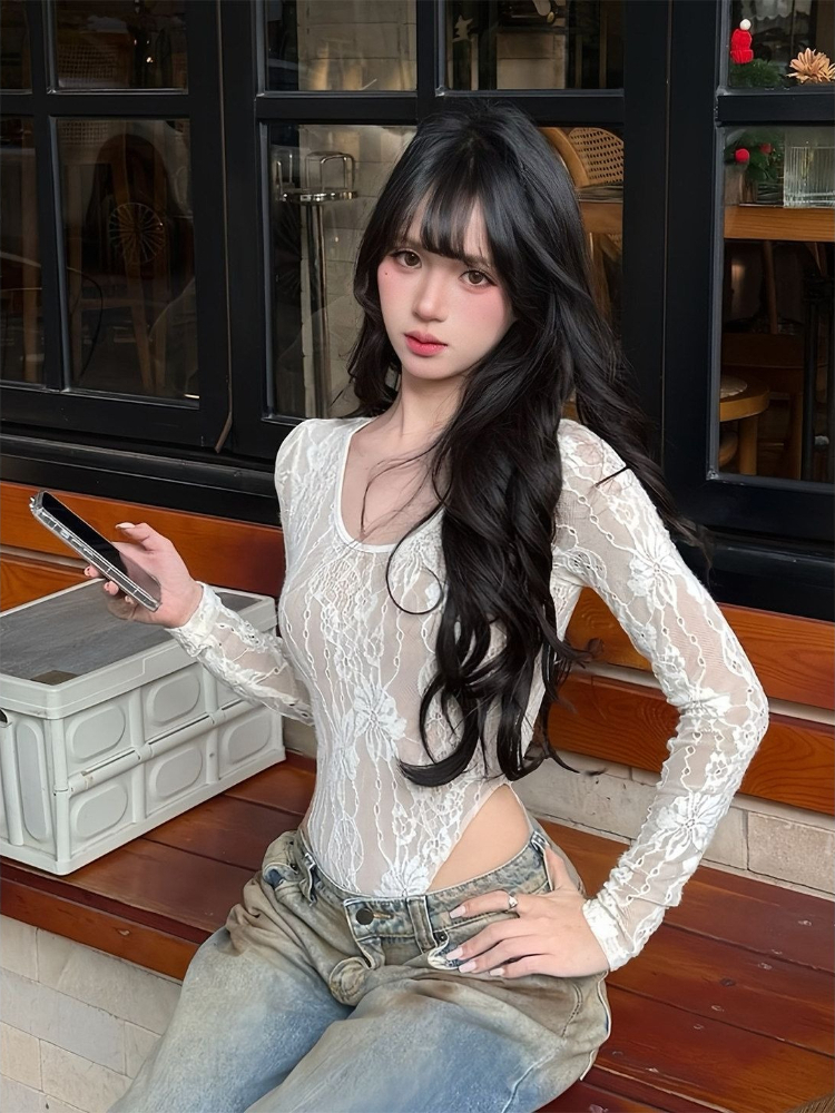 2026 Spring French Style Lace  - Base Layer Top recensie en prijs