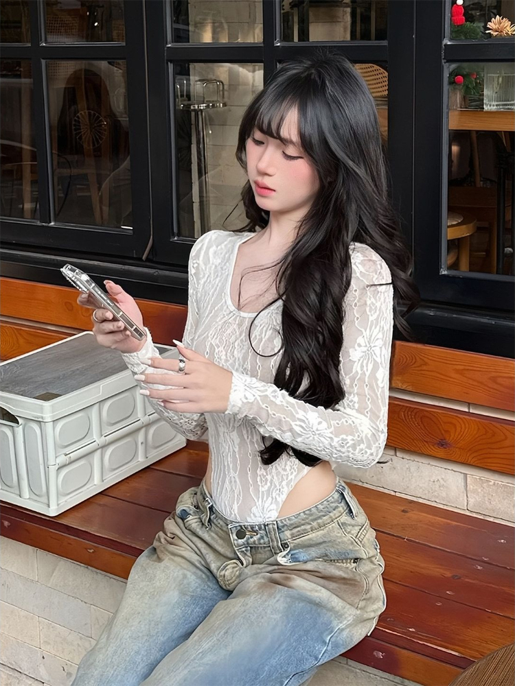 2026 Spring French Style Lace  - Base Layer Top recensie en prijs