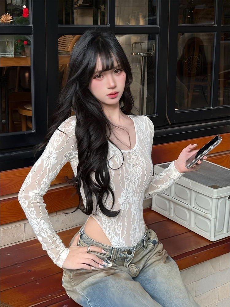 2026 Spring French Style Lace  - Base Layer Top recensie en prijs