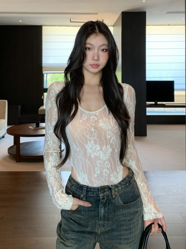2026 Spring French Style Lace  - Base Layer Top recensie en prijs
