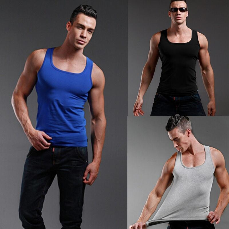 Men Sports Vest Sleeveless Squ - Sleeveless Undershirt recensie en prijs