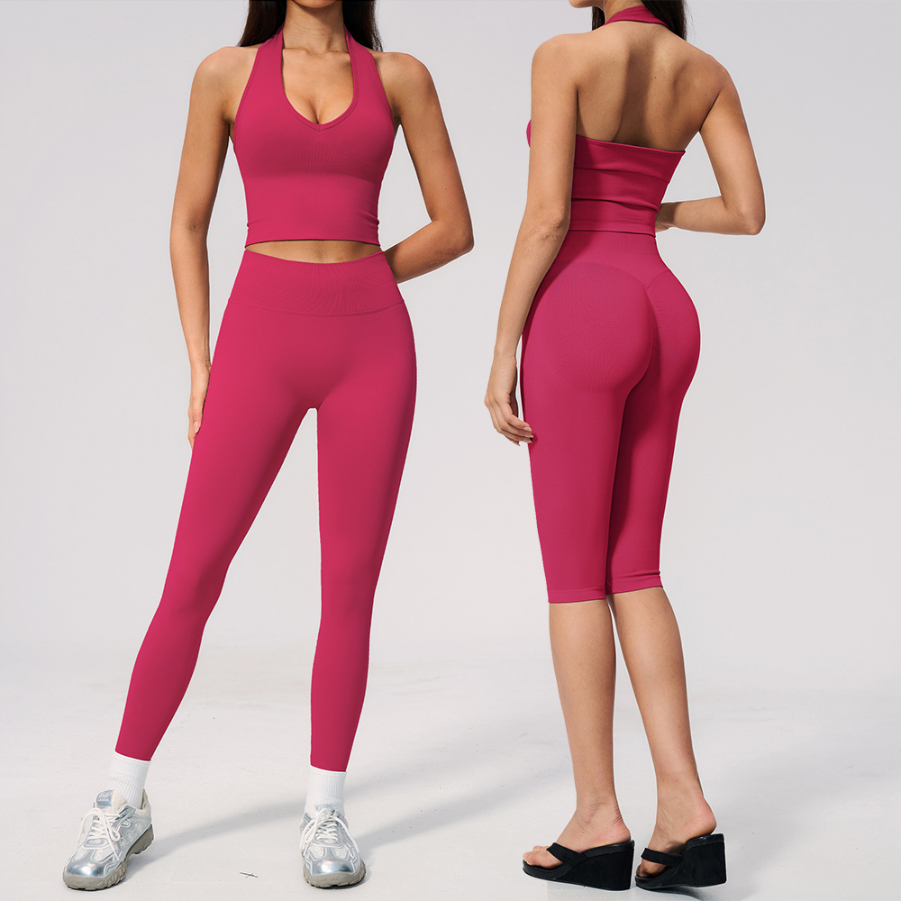 Seamless Yoga Suit 2PCS Women  - Compression Shorts Athletes recensie en prijs
