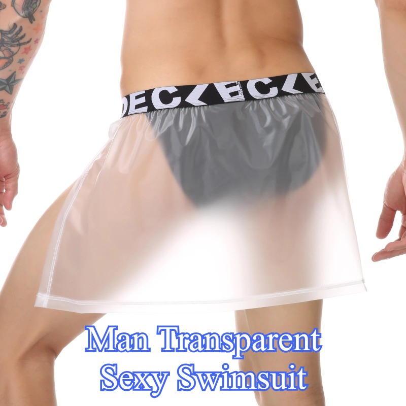 Men Sexy Transparent Swimwear  - Boxer Shorts Modal recensie en prijs