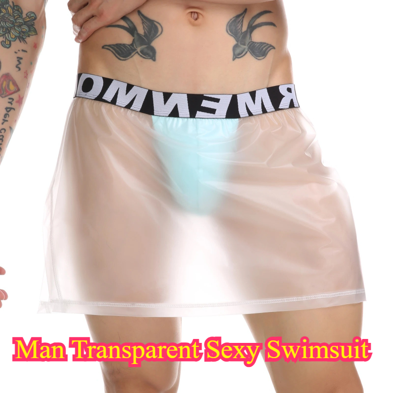 Men Sexy Transparent Swimwear  - Boxer Shorts Modal recensie en prijs