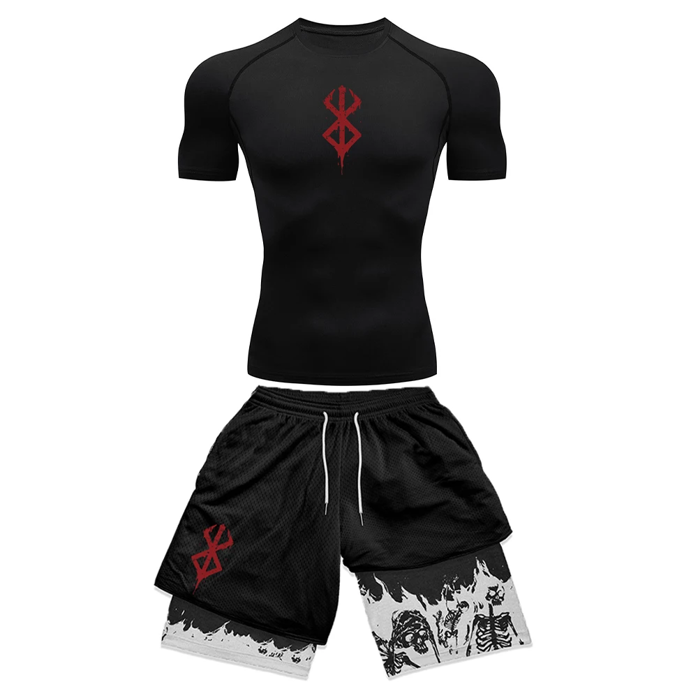 Anime 3D Printed Men's Compres - Compression Shorts Athletes recensie en prijs
