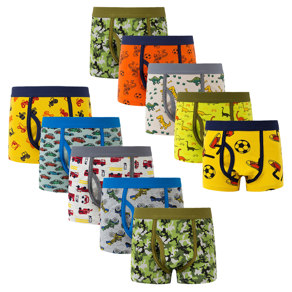 Little Boys' Cotton Boxer Brie - Boxer Brief Pack Cotton recensie en prijs