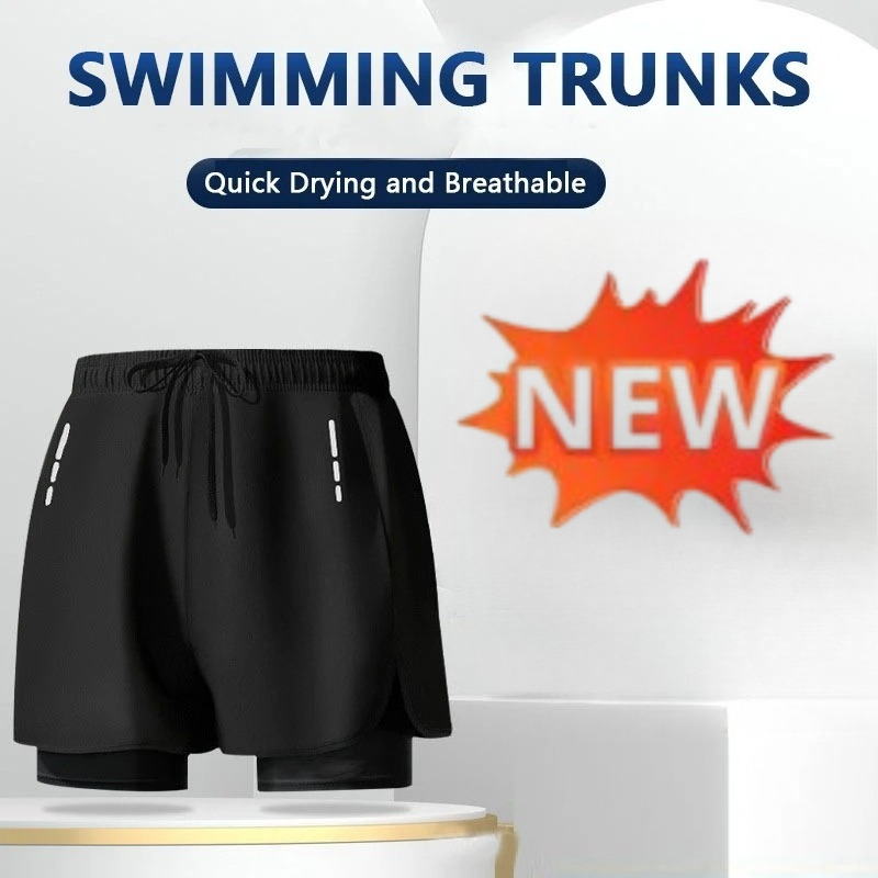 Men's Swim Trunks Quick Dry At - Compression Shorts Athletes recensie en prijs