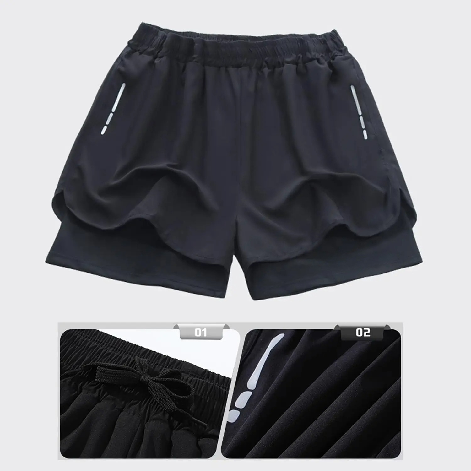 Men's Swim Trunks Quick Dry At - Compression Shorts Athletes recensie en prijs