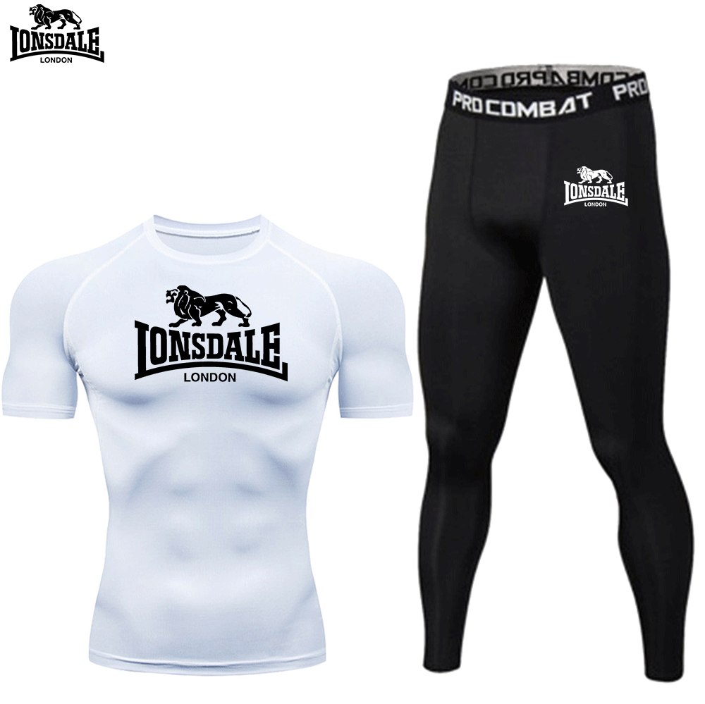 LONSDALE Graphic Print Long Sl - Compression Long Pant recensie en prijs