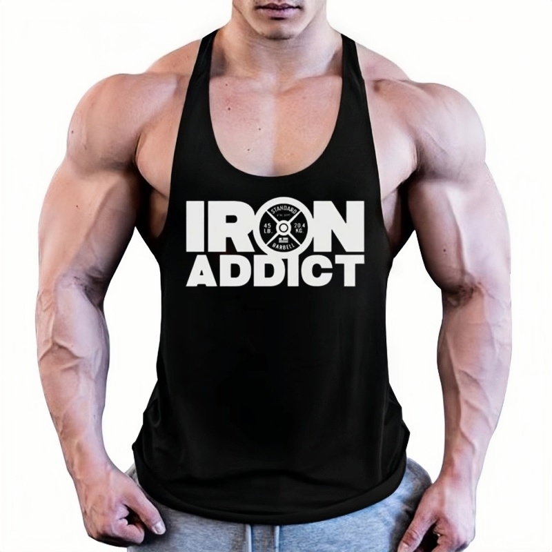 Men's Gym Fitness Tank Top - C - Suspender Tank Top recensie en prijs