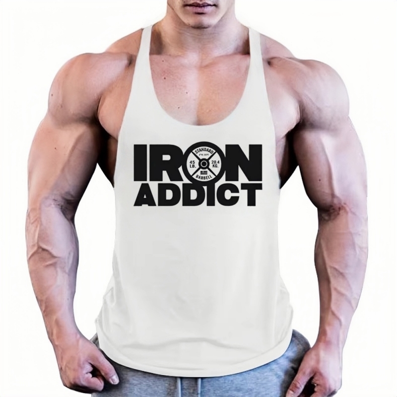Men's Gym Fitness Tank Top - C - Suspender Tank Top recensie en prijs