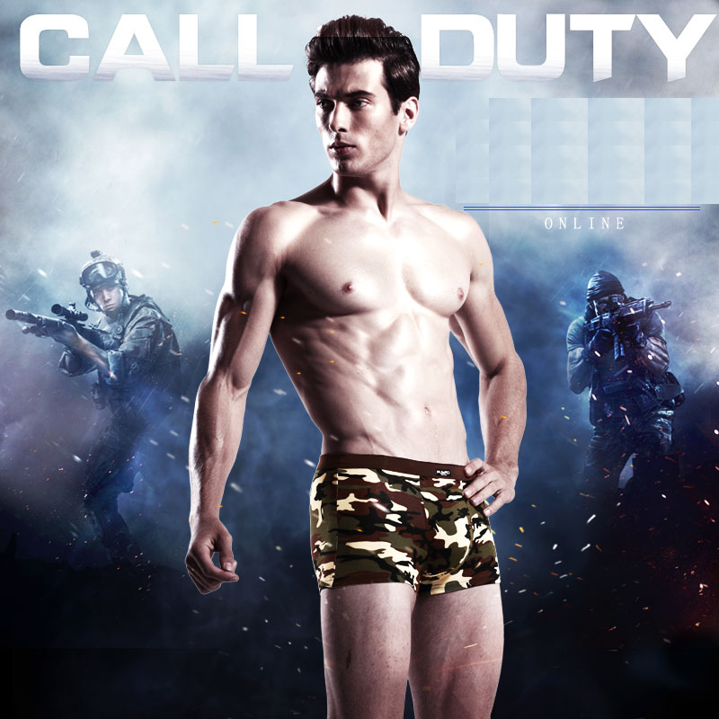 4pcs/lot Camouflage Boxer Men  - Boxer Shorts Modal recensie en prijs