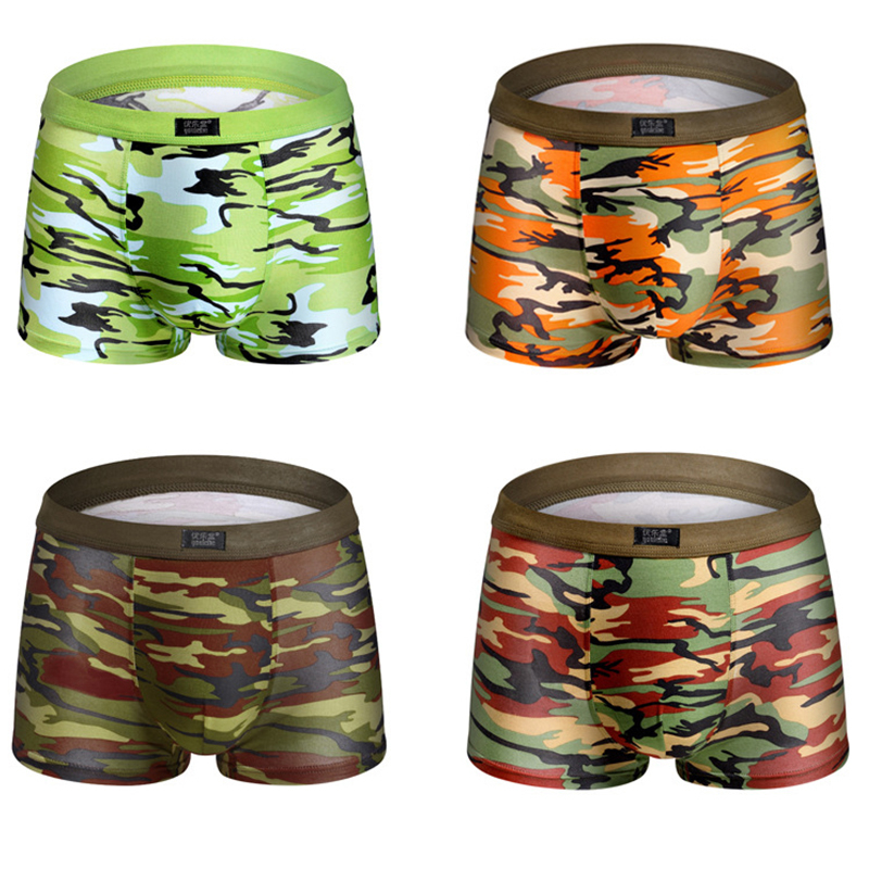 4pcs/lot Camouflage Boxer Men  - Boxer Shorts Modal recensie en prijs