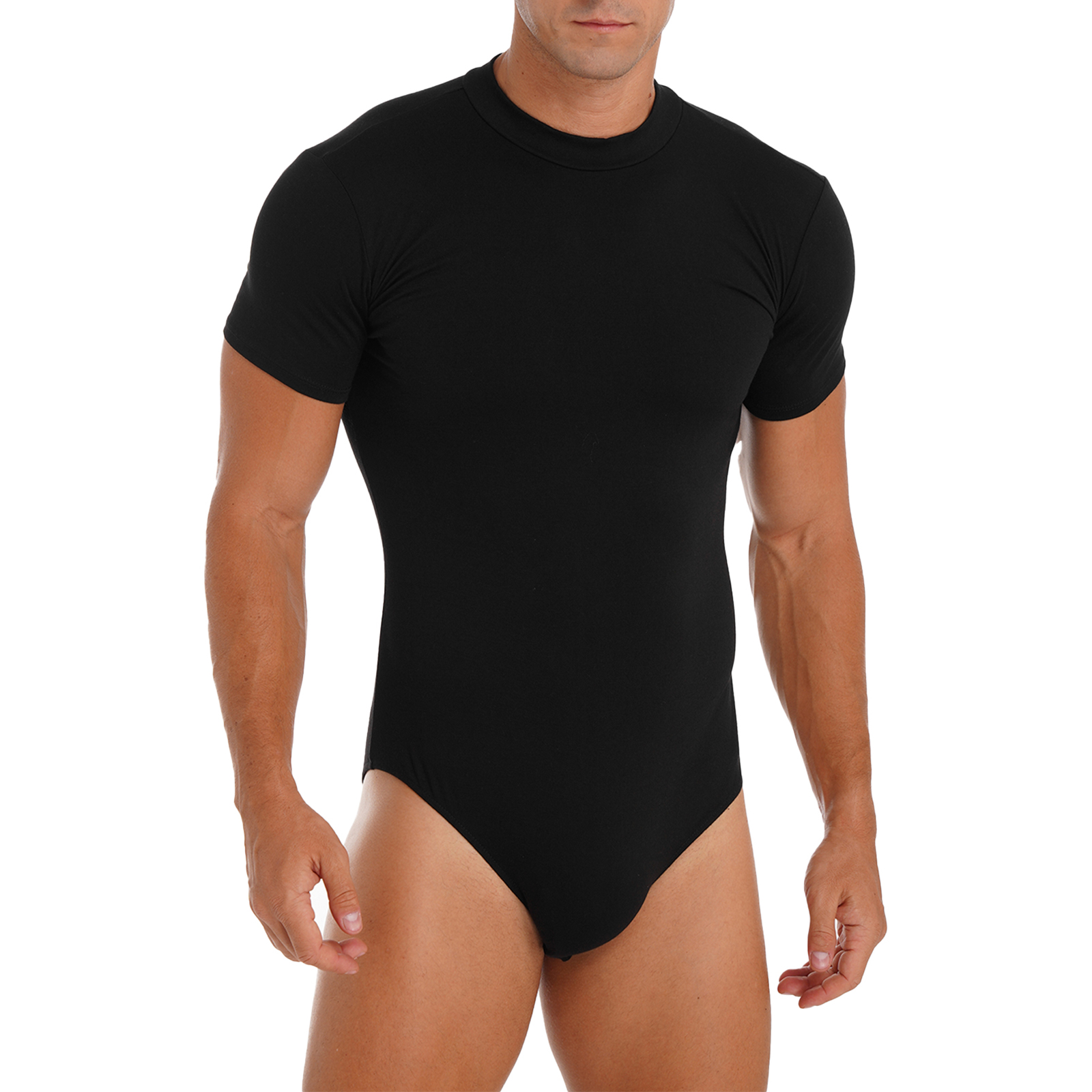 Mens Short Sleeve Bodysuit Cre - Undershirt Crew Neck recensie en prijs