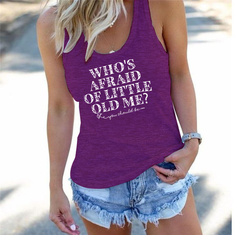 Who Afraid of Little Old Me He - Suspender Tank Top recensie en prijs