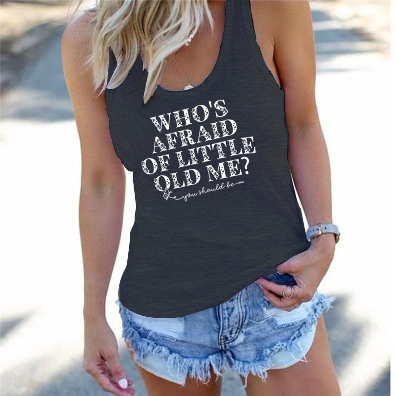 Who Afraid of Little Old Me He - Suspender Tank Top recensie en prijs