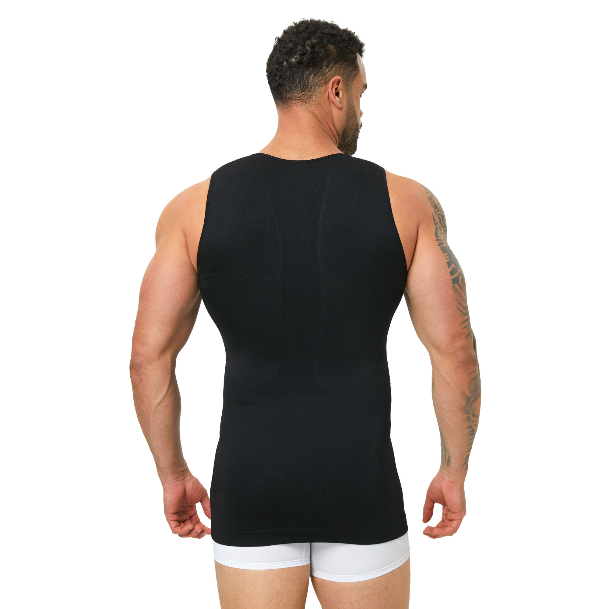 Men Tummy Control Shapewear Ve - Undershirt Crew Neck recensie en prijs
